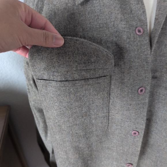 Men's Pendleton Gray Button-Up Jacket - Picture 2 of 6